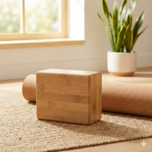 Bloc de Yoga en Bois Naturel